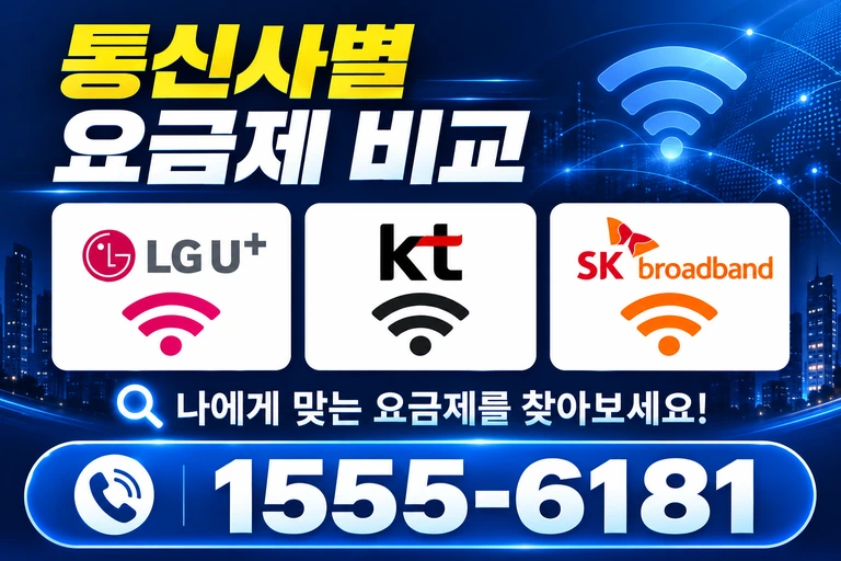 삼척시 통신사별 요금제 비교